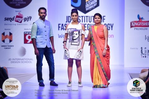 JD Annual Design Awards 2016 – Untold Stories : “NEEDLED EMOTIONS” Designers : Dinesh Kumar & Soumali Debnath Photography : Jerin Nath