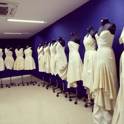 Display of Fabric Draping – Diploma Batch – Department of Fashion and Apparel Design