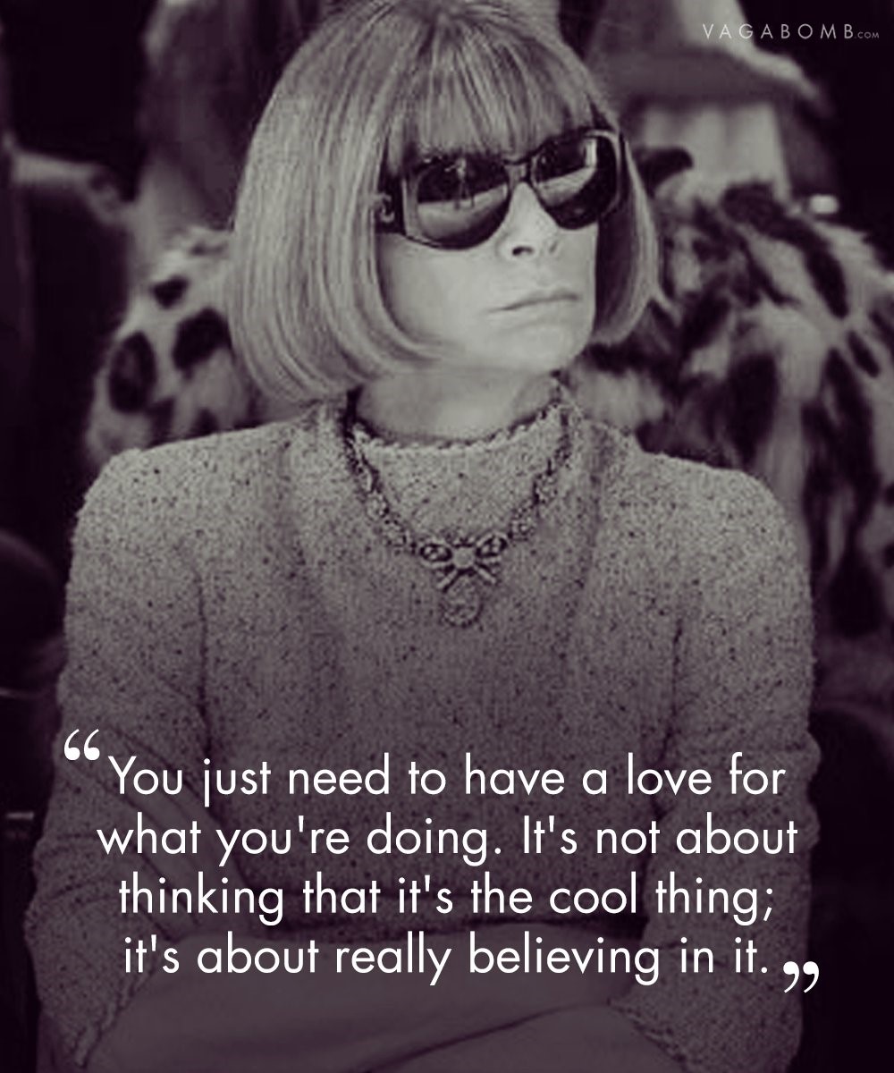 The Fashion Power House Anna Wintour