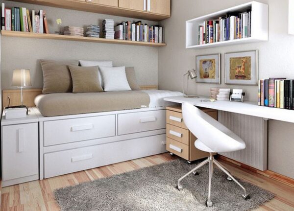 Clever and Pragmatic Space Saving Interior Design Ideas - JD Institute ...