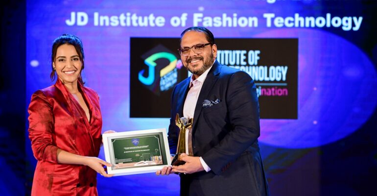 JD INSTITUTE RECEIVES GLOBAL EXCELLENCE IN DESIGN EDUCATION AWARD