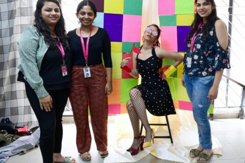LIVE MANNEQUIN STYLING BY STUDENTS OF FASHION COMMUNICATION 2018