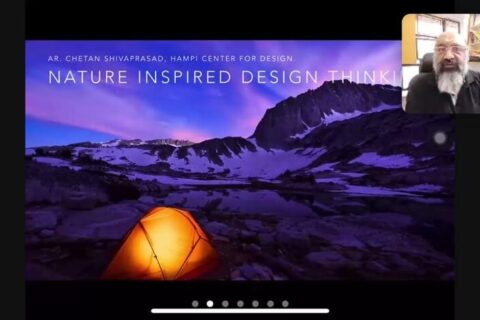 Nature-Inspired Design Thinking: CONV. CONVERSATIONS with Ar.K.S.Chetan