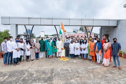 JD Institute celebrates 75th Independence Day complying with COVID guidelines