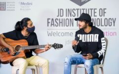 JD Music band:JD Institute of Fashion Technology students jam in style