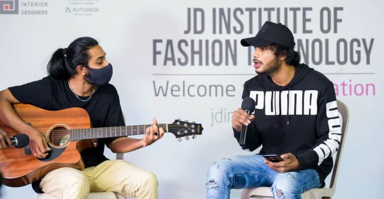 JD Music band:JD Institute of Fashion Technology students jam in style