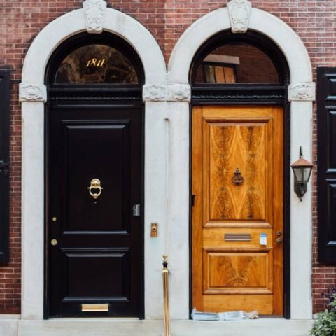 Types of doors used in interior design