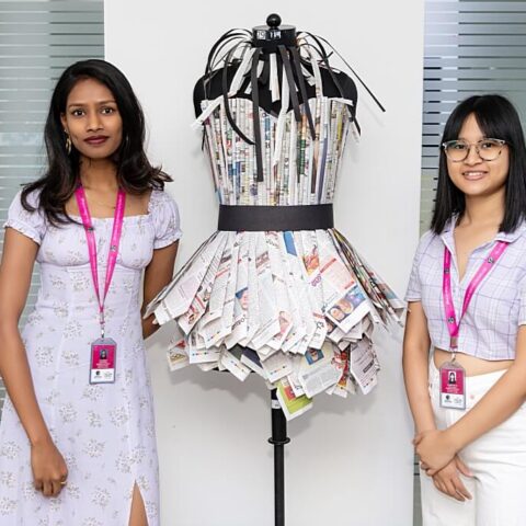 Pattern Drafting Display By Diploma In Fashion Design, November 2021 Batch