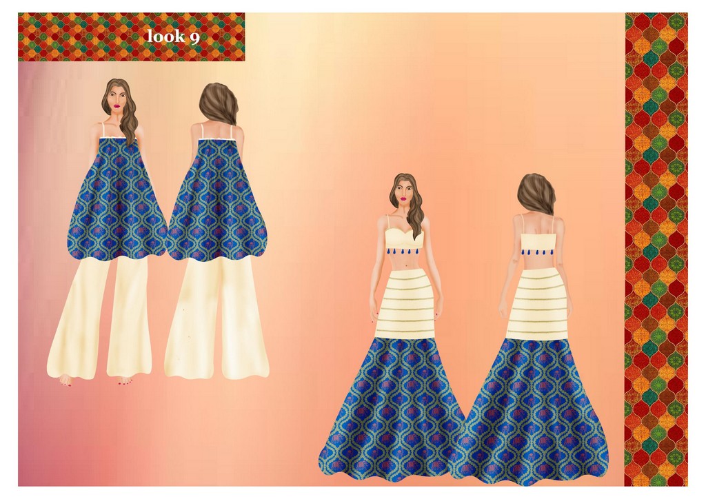 Whimsical Strings A Katputli Kala Inspired Fashion Collection Illustrations and boards (9)