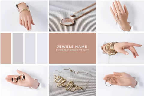 Creating and using mood boards for jewellery designing