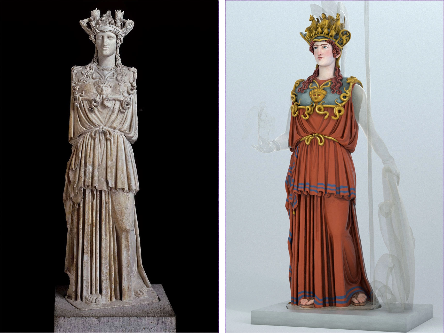 Greek Styling vs Roman Styling 