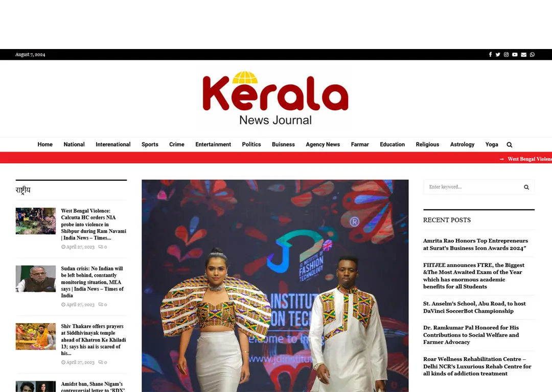 Immerse yourself in the future of Fashion & Jewellery Design at JD Design Awards 2024 Bangalore Kerala News Journal