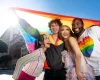 LGBTQ+ Community celebrating rainbow flag history, October (2)