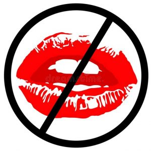 no lips no kiss sign lipstick - no lips no kiss sign 300x300 - Evolution of Lipstick